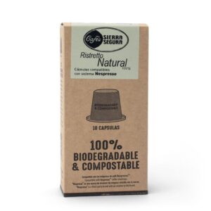 Capsulas de Café Natural compatibles con Nespresso