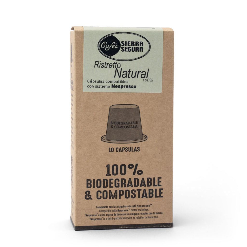 Capsulas de Café Natural compatibles con Nespresso