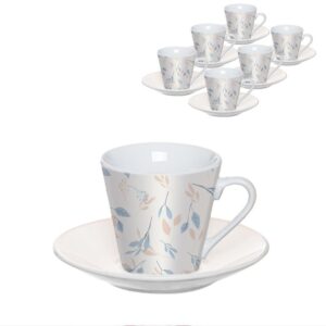Juego de café floral